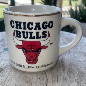 Chicago Bulls NBA CHAMPIONSHIP 1991 White Mug